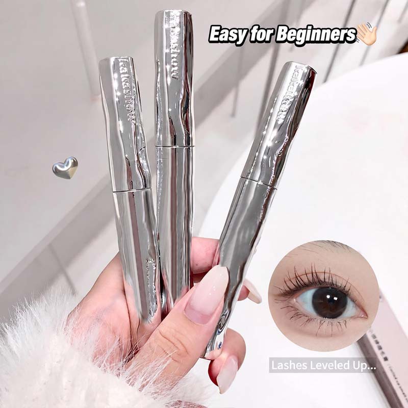 Waterproof Mascara Wand - Mascara incurvante Kakashow con applicatore sottile,