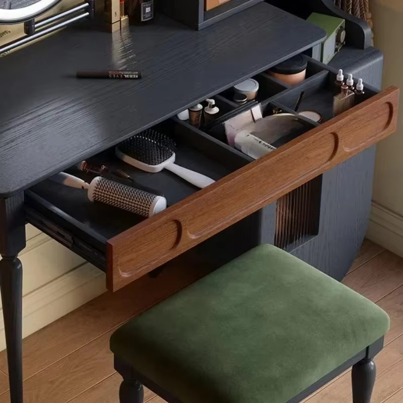 Tavolo da Trucco Nero Italiano - Beauty Makeup Vanity Set recensione e prezzo